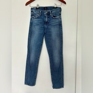 CITIZENS OF HUMANITY ROCKET CROP HIGH-RISE CLASSIC SKINNY JEANS SZ 26
